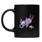 Кружка цветная UV-DTF