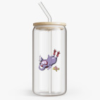 Банка с бамбуковой крышкой