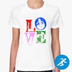 Женская спортивная футболка