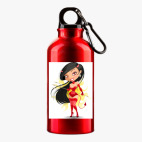 Металлическая бутылка 400 мл UV-DTF