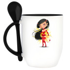 Кружка с ложкой