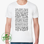 Мужская футболка органик