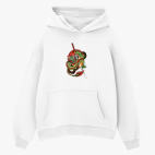 Толстовка худи оверсайз