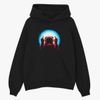 Толстовка худи оверсайз