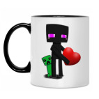 Кружка двухцветная