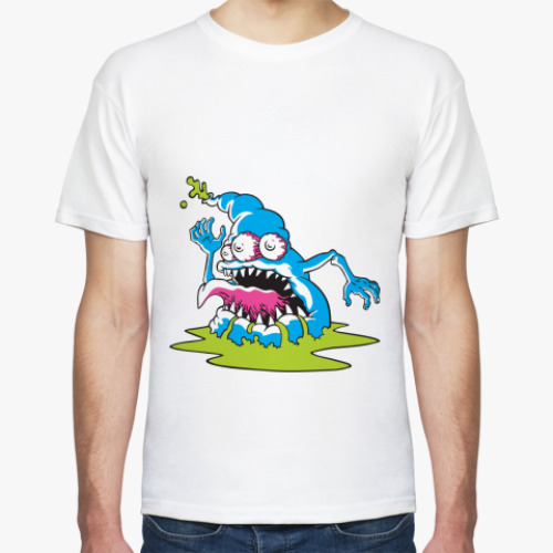 Футболка с принтом  футболка Monster