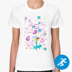 Женская спортивная футболка