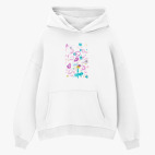 Толстовка худи оверсайз