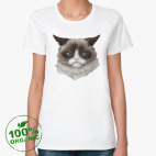 Женская футболка органик