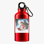 Металлическая бутылка 400 мл UV-DTF