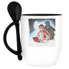 Кружка с ложкой