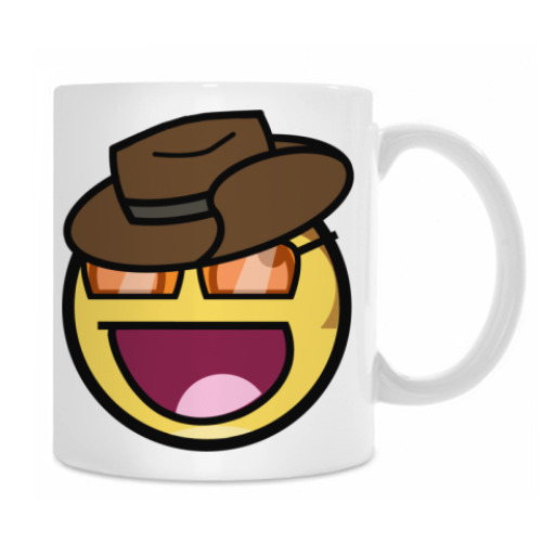 Кружка с принтом Awesome