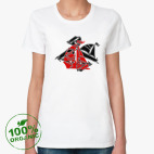 Женская футболка органик