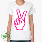 Женская футболка органик