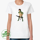 Женская футболка органик