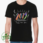 Мужская футболка органик