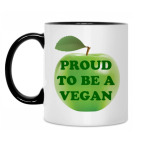 Кружка двухцветная