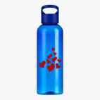 Прозрачная спортивная бутылка