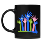 Кружка цветная UV-DTF