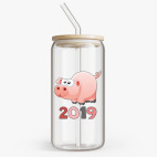 Банка с бамбуковой крышкой