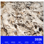 Скалистый берег Каспийского моря