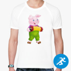 Мужская спортивная футболка