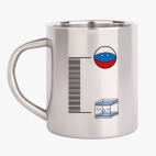 Кружка металлическая