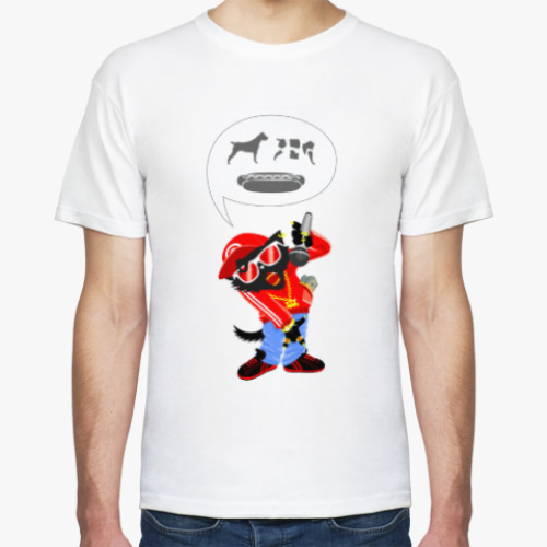 Футболка с принтом Черныш