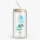 Банка с бамбуковой крышкой