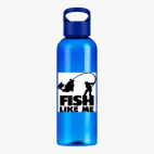 Прозрачная спортивная бутылка