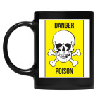 Кружка цветная UV-DTF