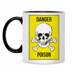 Кружка двухцветная