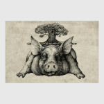 Свинья под дубом