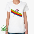 Женская футболка органик