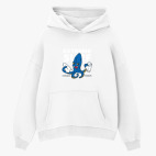 Толстовка худи оверсайз