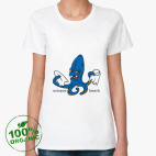 Женская футболка органик