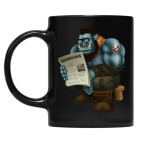 Кружка цветная UV-DTF