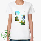 Женская футболка органик