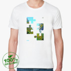 Мужская футболка органик