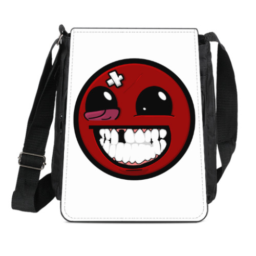 Сумка-планшет с принтом  Super Meat Boy