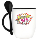 Кружка с ложкой