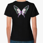 Классическая женская футболка Крылья Феи