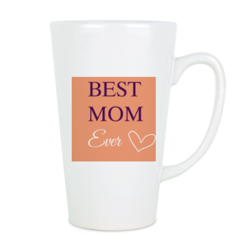 Чашка Латте с принтом для мамы