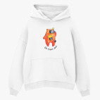 Толстовка худи оверсайз