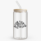 Банка с бамбуковой крышкой