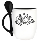 Кружка с ложкой