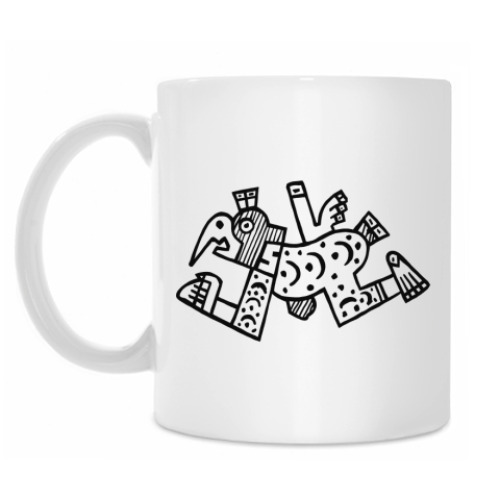 Кружка с принтом Клювокрыл