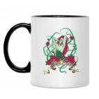 Кружка двухцветная