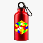 Металлическая бутылка 400 мл UV-DTF