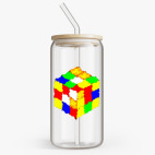 Банка с бамбуковой крышкой